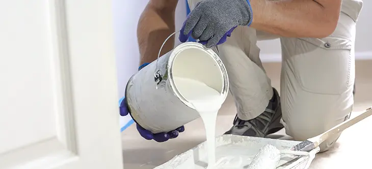 Preparation de peinture
